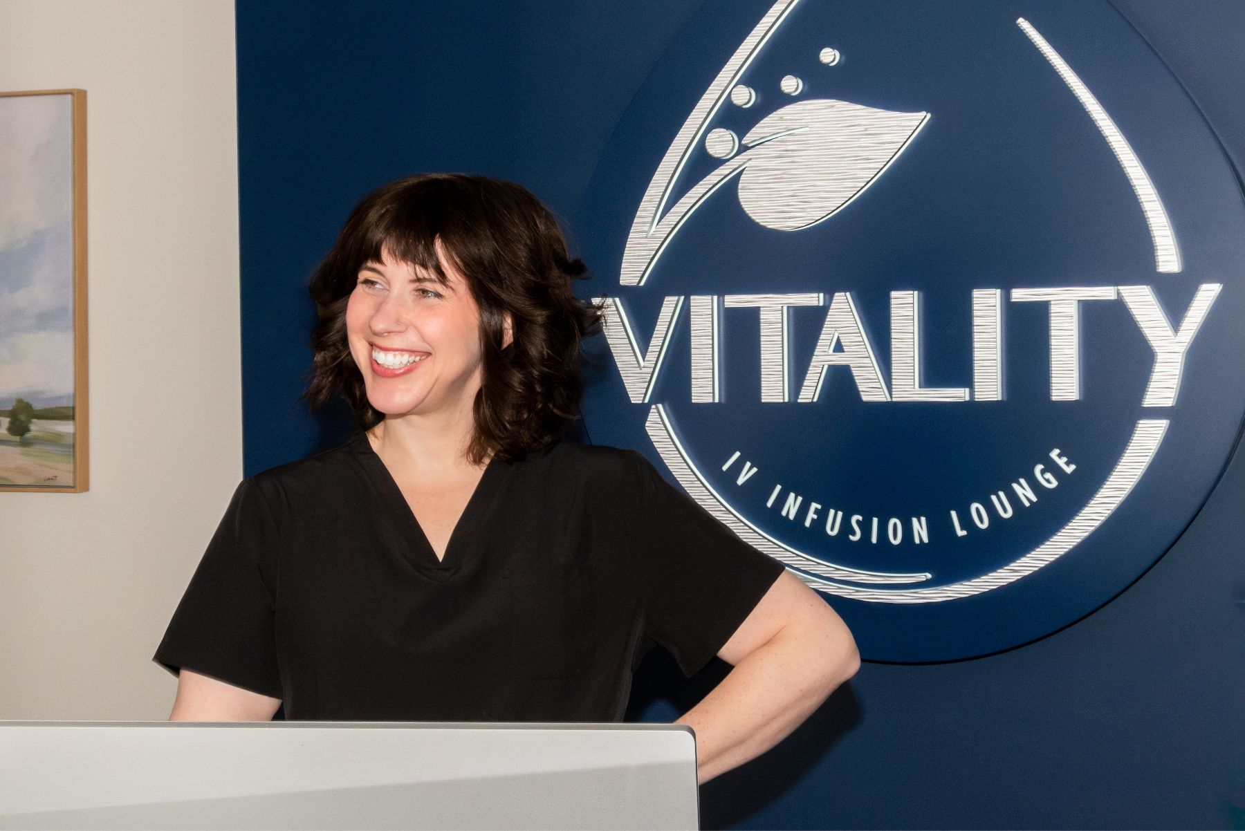 Vitality IV Fusion Lounge Receptionist