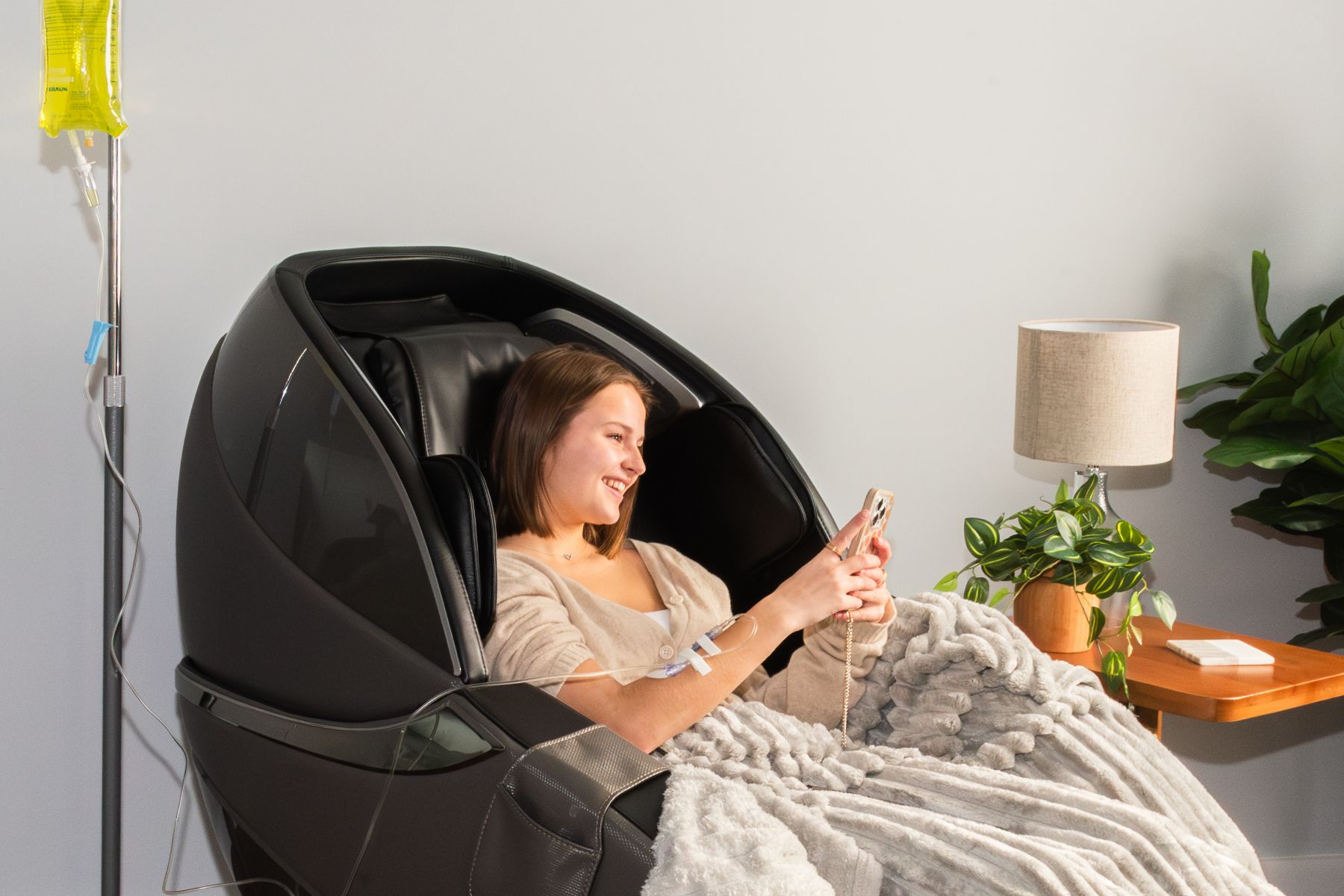 Ketamine therapy patient